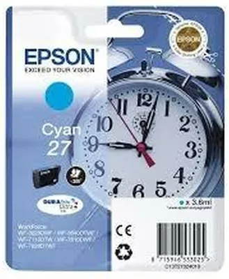 Image de Epson Bac No.27 - T2702 (Cyan)