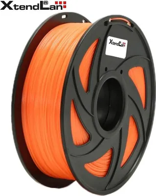 Produktbild von XtendLAN PLA filament 1,75mm pomerančově žlutý 1kg