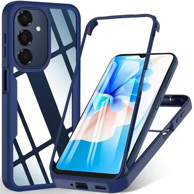 Obrázek produktu pro Techsuit – pouzdro ColorVerse 360 + ochrana displeje pro Samsung Galaxy A16 4G / A16 5G / A17 5G – modré