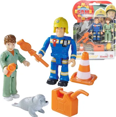 Produktbild von Sam, Krystina, Robbe | Spiel-Figuren Set | Feuerwehrmann Sam