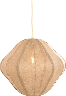Image de Light & Living - suspension - Sukau - naturel - textile - E27 - 2984484