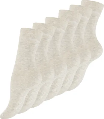 Produktbild von Cotton Prime® Gesundheitssocken 6 Paar, ohne Gummibund 35-38 beige