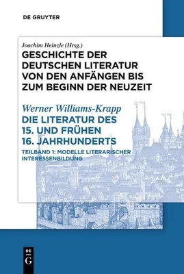 Obrázok produktu pre Die Literatur des 15. und frühen 16. Jahrhunderts