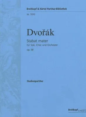 Produktbild von ISBN Stabat Mater op.58 Partitur, Musikalische Ausbildung, Taschenbuch