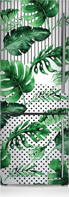Produktbild von Magnetfolie Magnete Küche Kühlschrank Dekoration 60x205 cm - Punkte und Linien