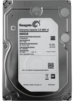 Produktbild von Seagate Constellation ST6000NM0024, 6 TB, 7200 RPM, 128 MB, 3.5", Serial ATA III