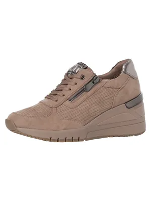 Produktbild von Marco Tozzi schnürer Sneaker beige in Gr. 38