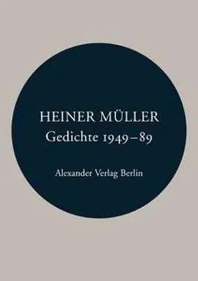 Obrázok produktu pre Gedichte 1949-1989
