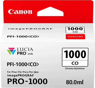 Image de Canon PFI-1000 CO - 80 ml - optimiseur de chrominance - d'origine - réservoir d'encre - pour imagePROGRAF PRO-1000