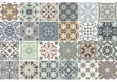 Produktbild von Wandaufkleber – Selbstklebende Fliesenaufkleber für Küche und Bad – 24 Berobello Fliesenaufkleber – 24 Aufkleber 10 x 10 cm