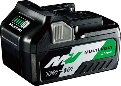 Produktbild von HiKOKI Akku BSL36B18 18 / 36 V Multi Volt 4 Ah mit LED Akku-Anzeige