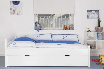 Produktbild von Bett 90x200 weiß