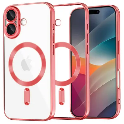 Produktbild von Techsuit – Luxury Crystal MagSafe Schutzhülle für iPhone 17 – rot