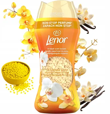 Produktbild von LENOR Duftperlen für die Wäsche 195 g Goldene Orchidee und Vanille/Gold Orchid & Vanilla