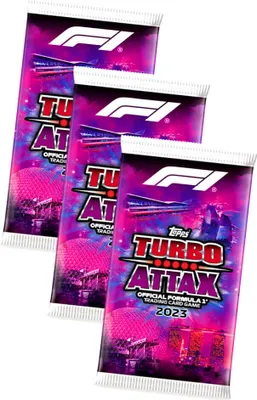 Produktbild von Topps Turbo Attax Karten Formula 1 - 2023 - 3 Booster Sammelkarten