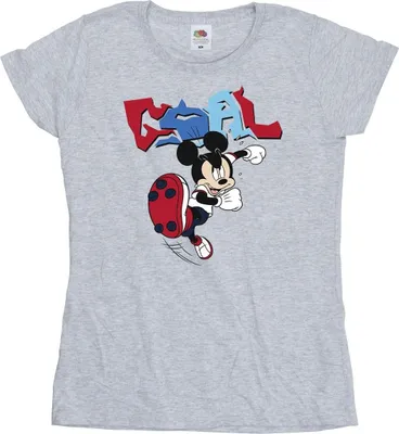 Produktbild von Disney - "Goal Striker" T-Shirt für Damen BI33428 (L) (Grau)