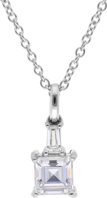 trendor 15166 Damen Halskette 925 Silber rhodiniert Zirkonia-Collier 1
