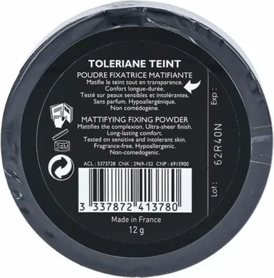 Obrázek produktu pro Matující fixační pudr Toleriane (Fixing Powder) 12 g