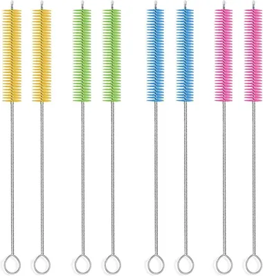 Image de 8 brosses à bouteilles extra-longues (15 mm)