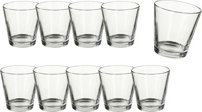 Teelichtglas 6,6x4,5x6,3cm