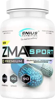 Produktbild von Nahrungsergänzungsmittel ZMA Sport für Sportler mit Magnesium, Zink und Vitamin B6, hohe Bioverfügbarkeit