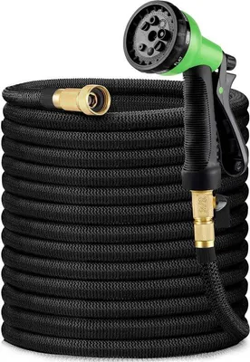 Produktbild von Famanu Gartenschlauch Flexible Wasserschlauch 3/4 Zoll Erweiterbar 9 Funktionen
