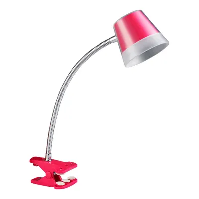 Productafbeelding van LED-klemspot VIGO, LED/4W, roze, 4000K, 300lm, L: 270, H: 380