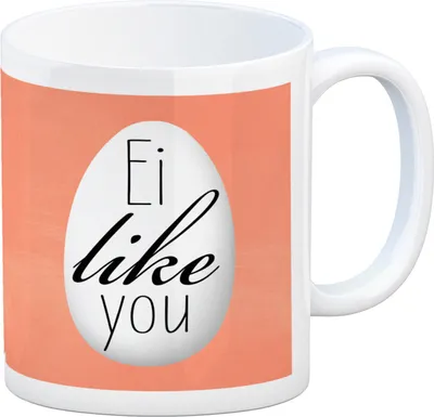 Produktbild von Ei like you witziger Kaffeebecher für Ostern