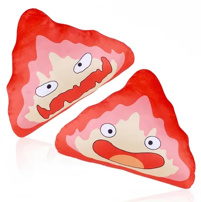 Deko-Kissen Calcifer, Feuerdämon, 44x32 cm, Polyester