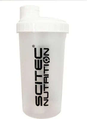 Produktbild von Scitec Nutrition Shaker 700ml Weiß Transparent
