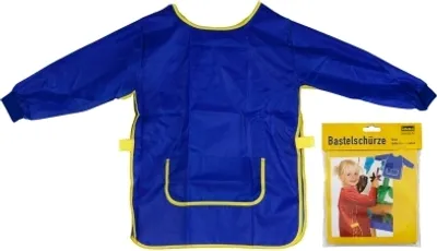 Produktbild von Happy Kidz Idena Bastelschürze blau 7-8 Jahre 21403136043