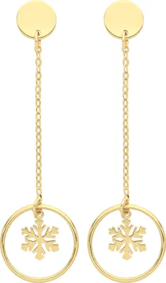 Image de Boucles d'Oreilles Femme Or 375/1000 - 31mm*10mm; TRS26442