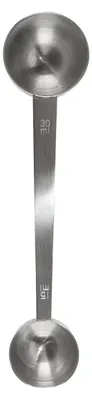 Doppelseitiger Messlöffel 30g/15g Edelstahl