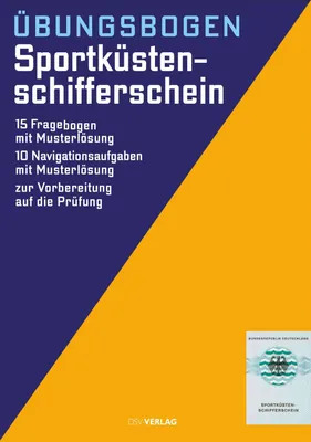 Produktbild von Übungsbogen Sportküstenschifferschein