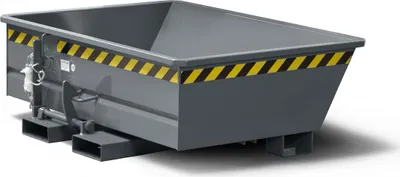 Produktbild von RR Industrietechnik Minikipper Typ RMI-25 975x1075x450mm 250dm³ RAL 7005 Mausgrau