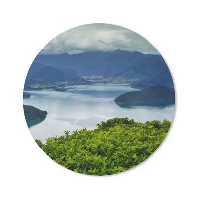 Produktbild von MuchoWow® Mauspad Mousepad Neuseeland - See - Berg 40x40 cm - Mousepads - Maus Mat - Pad - Mausunterlage - Schreibtisch Accessoires