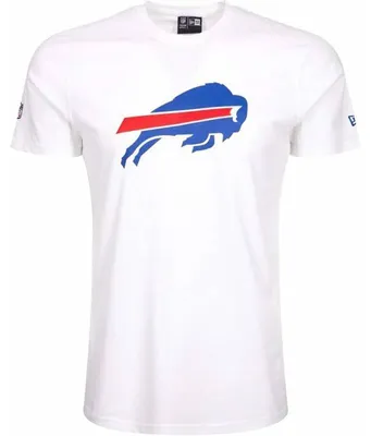 Image de T-Shirt NFL Buffalo Bills New Era Logo Blanc