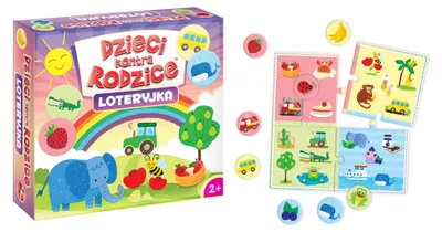 Produktbild von Kinder gegen Eltern Lotteriespiel 71878
