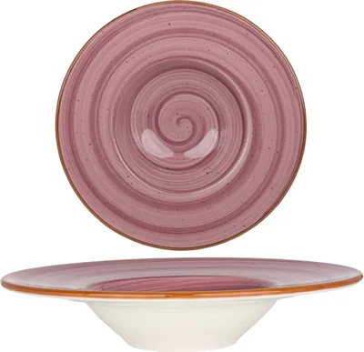 Obrázok produktu pre Tanier na cestoviny Bonna - Aura Blackberry - porcelán - 28 cm (400 cm3)