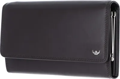 Zdjęcie produktu dla Portfel skórzany Golden Head Polo RFID Protect damski 2821 ciemnobrązowy