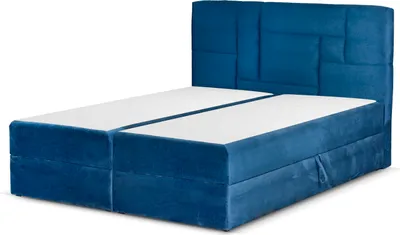 Produktbild von Messina Boxspringbett 180x200 mit Bettkästen und Stauraum H3 Matratze Hellbeige