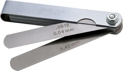 Produktbild von CARPOINT 0611805 Fühlerlehre Aluminium
