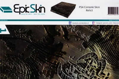 Produktbild von PS4 Console Skin - Design Aufkleber Relict