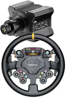 Produktbild von MOZA R9 V3 + CS V2P – Direct-Drive Sim-Racing-Bundle 9 Nm – PC