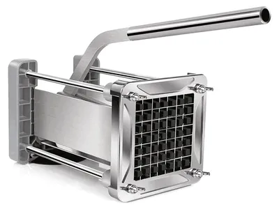 Productafbeelding van Pommessnijder van Aluminium met 12x12mm Rvs Snijker