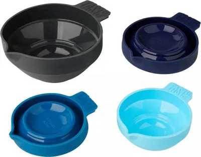 Obrázek produktu pro Sada 4 skládacích odměrek Tasty 678407, 4 velikosti, silikon, vícebarevné