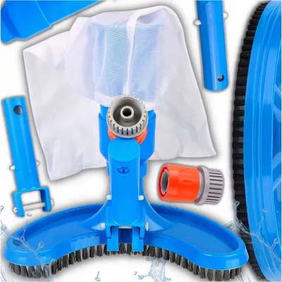 Produktbild von Staubsauger-Poolreinigungsset Für Poolboden Und Teich