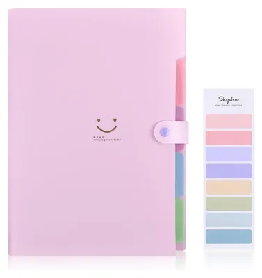 Produktbild von Papier Organizer A4, 5 Fächer, Ausklappbare Mappen, für Büro