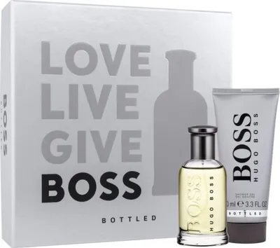 Produktbild von Hugo Boss Eau de Toilette Set in Flaschen, 50ml + Duschgel, 100ml