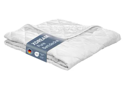 Produktbild von Ultra leichte Bettdecke | 200 x 200 cm | sehr dünne Sommerdecke | XDREAM Pure
